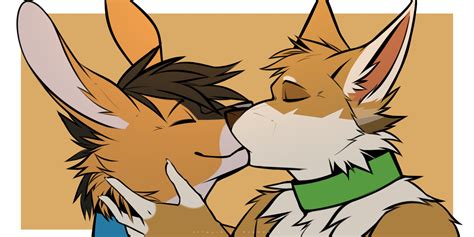 furry kiss